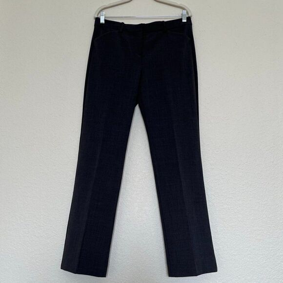 NWT Classic Theory Charcoal Gray Max 2 Urban Mid Rise Trousers Size 8 - Picture 2 of 14
